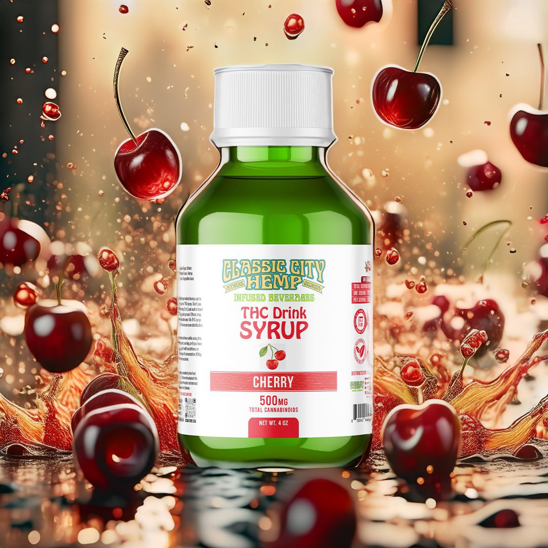 Classic City Hemp Infused THC 500 mg - Syrup