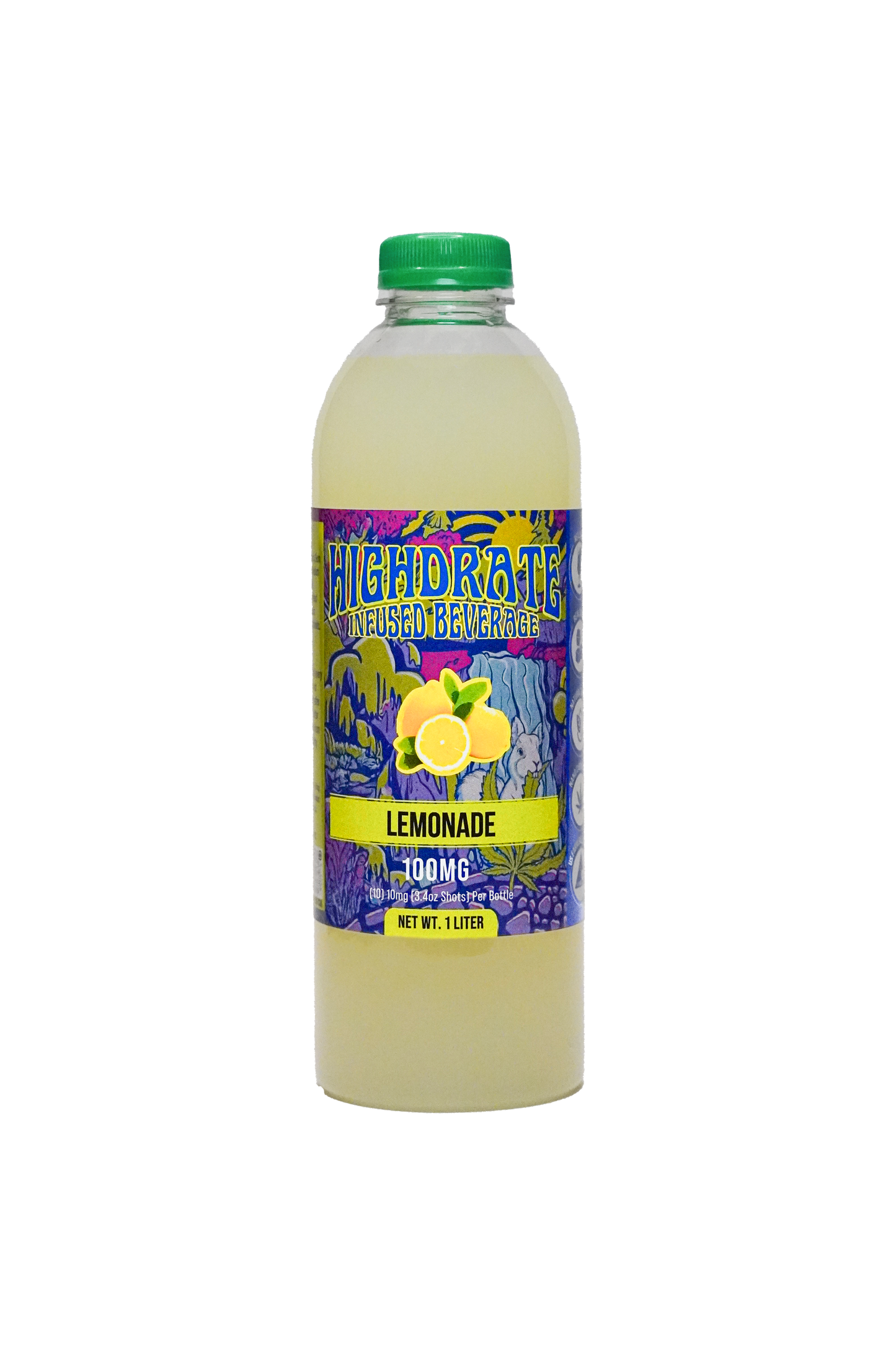 Hemp Infused 100mgs THC- Juice Liter