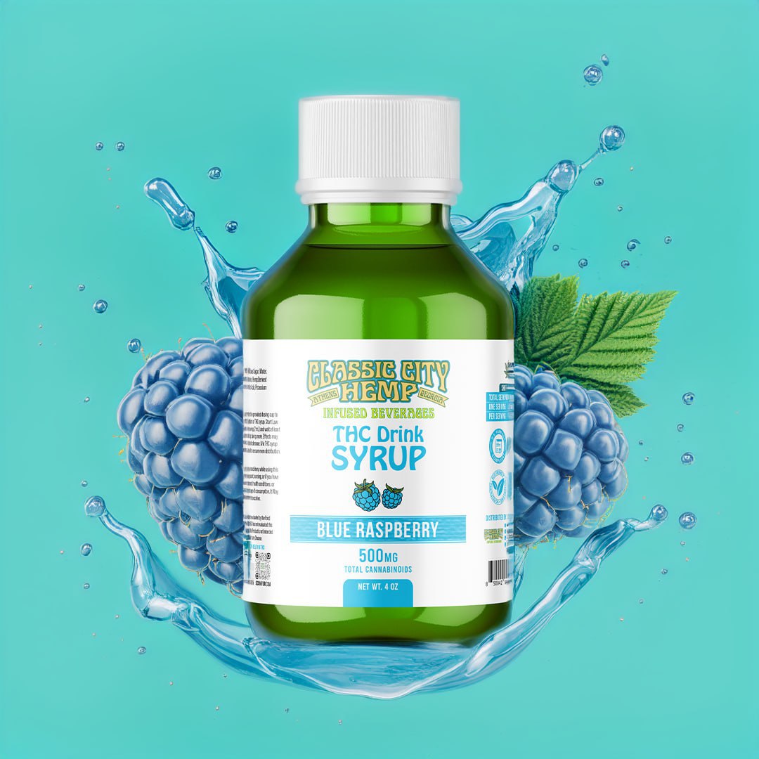 Classic City Hemp Infused THC 500 mg - Syrup