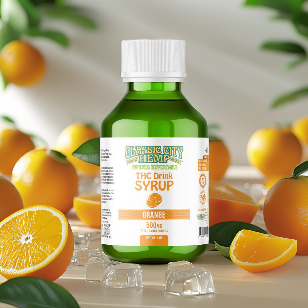 Classic City Hemp Infused THC 500 mg - Syrup