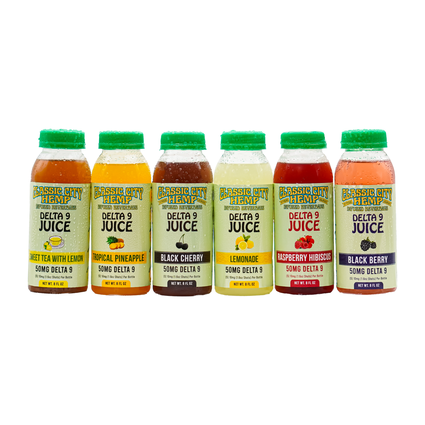 Classic City Hemp - Hemp Infused 50mg THC Juices