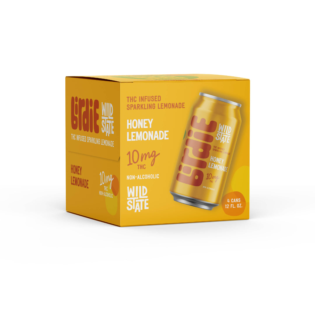 Wild State Birdie - Honey Lemonade 4-Pack - 10mg THC