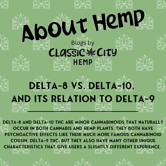 Delta-8 vs. Delta-9 vs. Delta-10 THC
