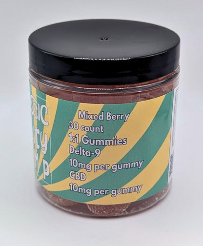 Bundle! 2 30pk 1-1 CCH Gummies + 2 CBD Herbal Balm