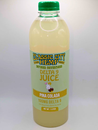 Hemp Infused 100mgs THC - Mocktail Liter