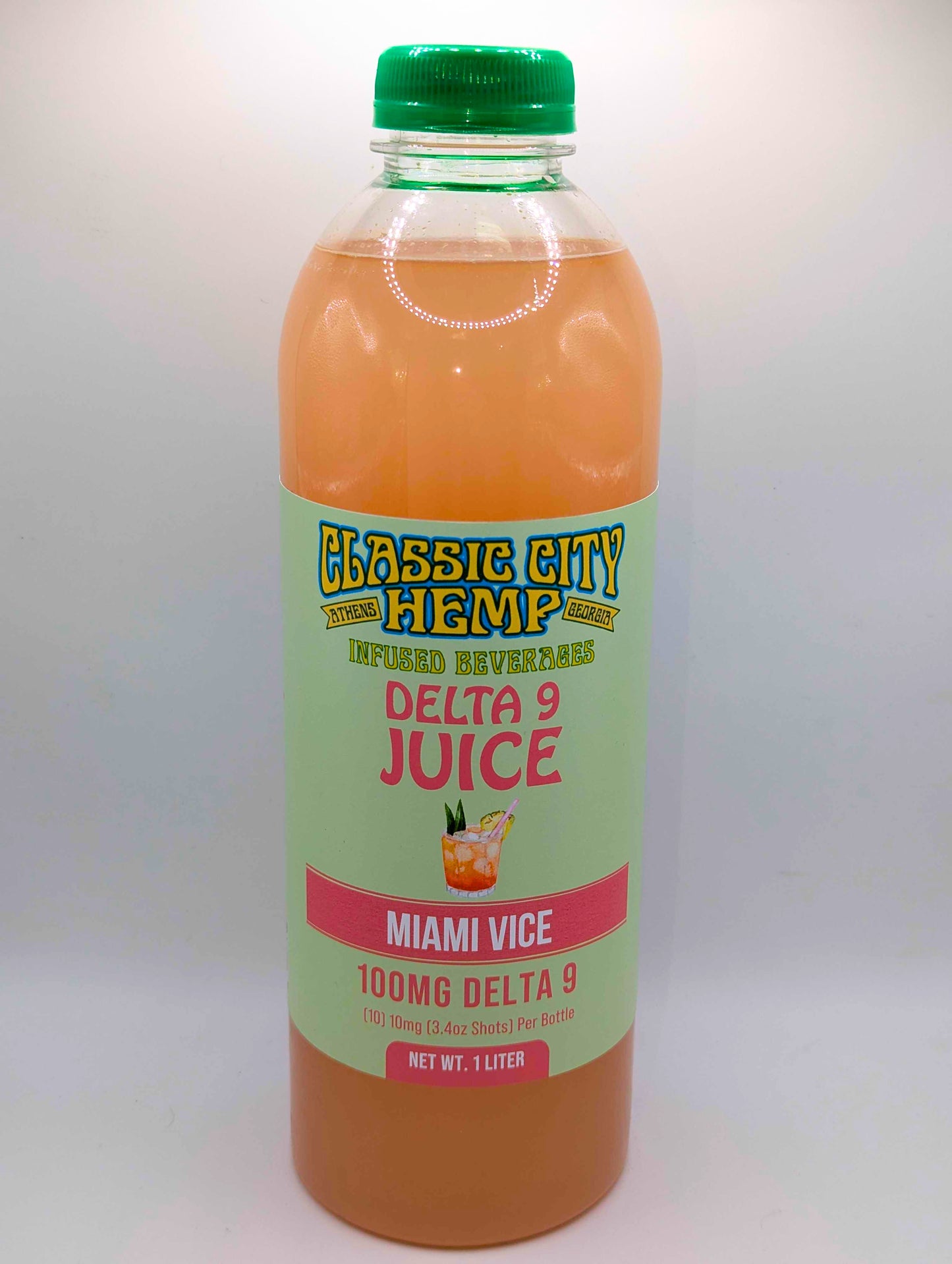 Hemp Infused 100mgs THC - Mocktail Liter