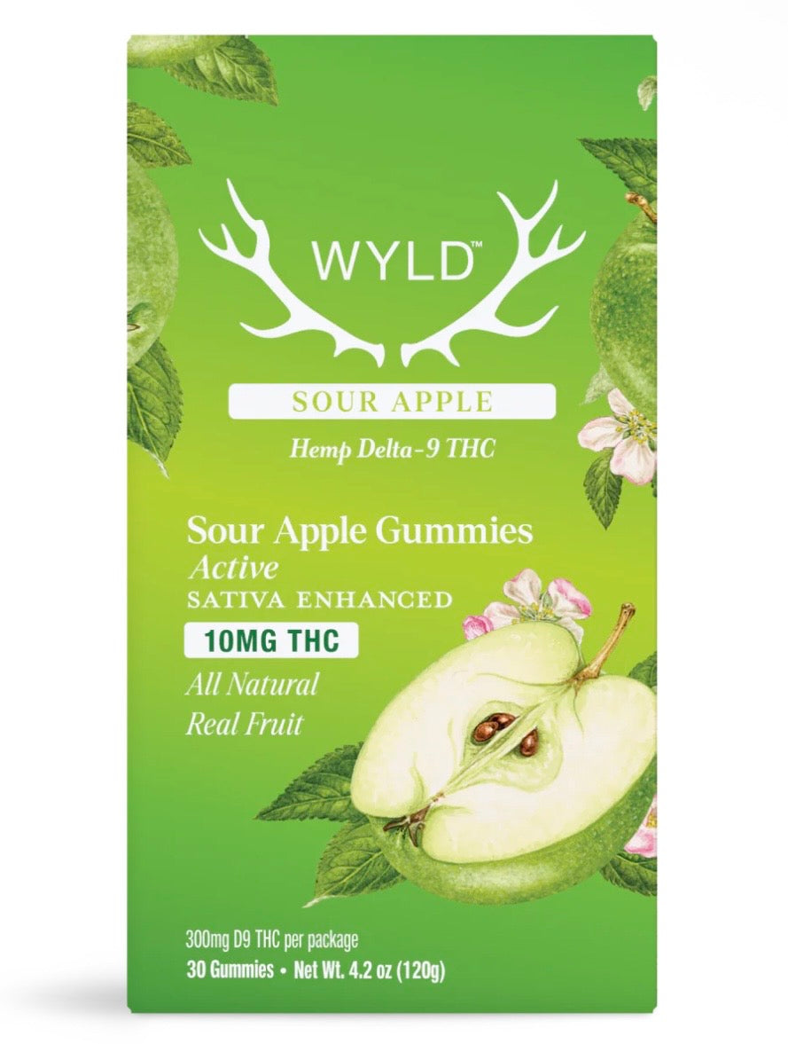 Wyld 10mg THC Gummies (30CT) | Real-Fruit Cannabis Infused Gummies