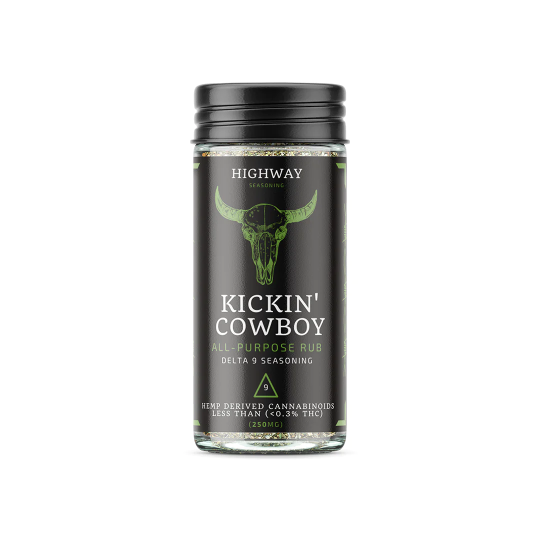 Kickin' Cowboy - Premium Delta 9 Seasoning- 6 oz