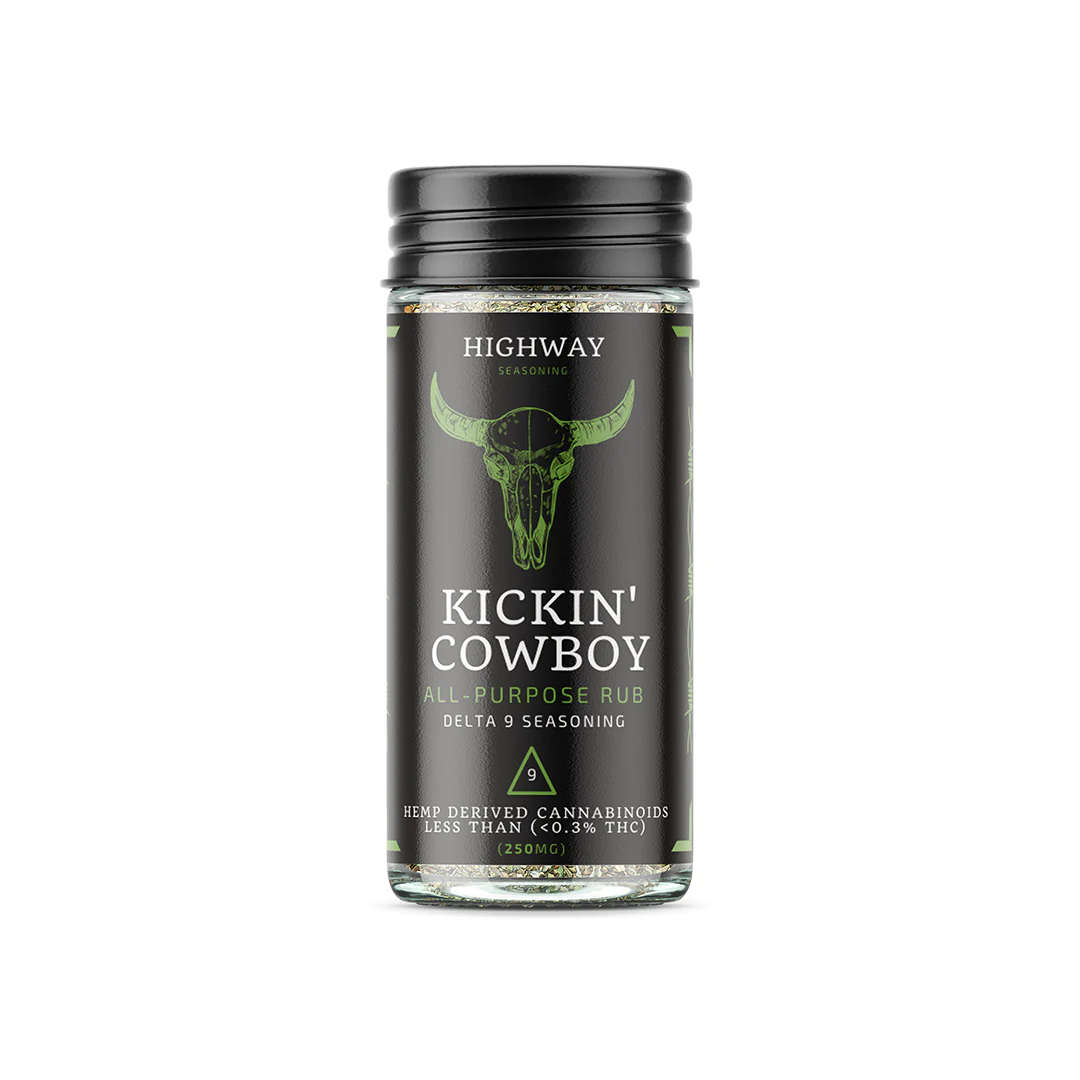 Kickin' Cowboy - Premium Delta 9 Seasoning- 6 oz – Classic City Hemp