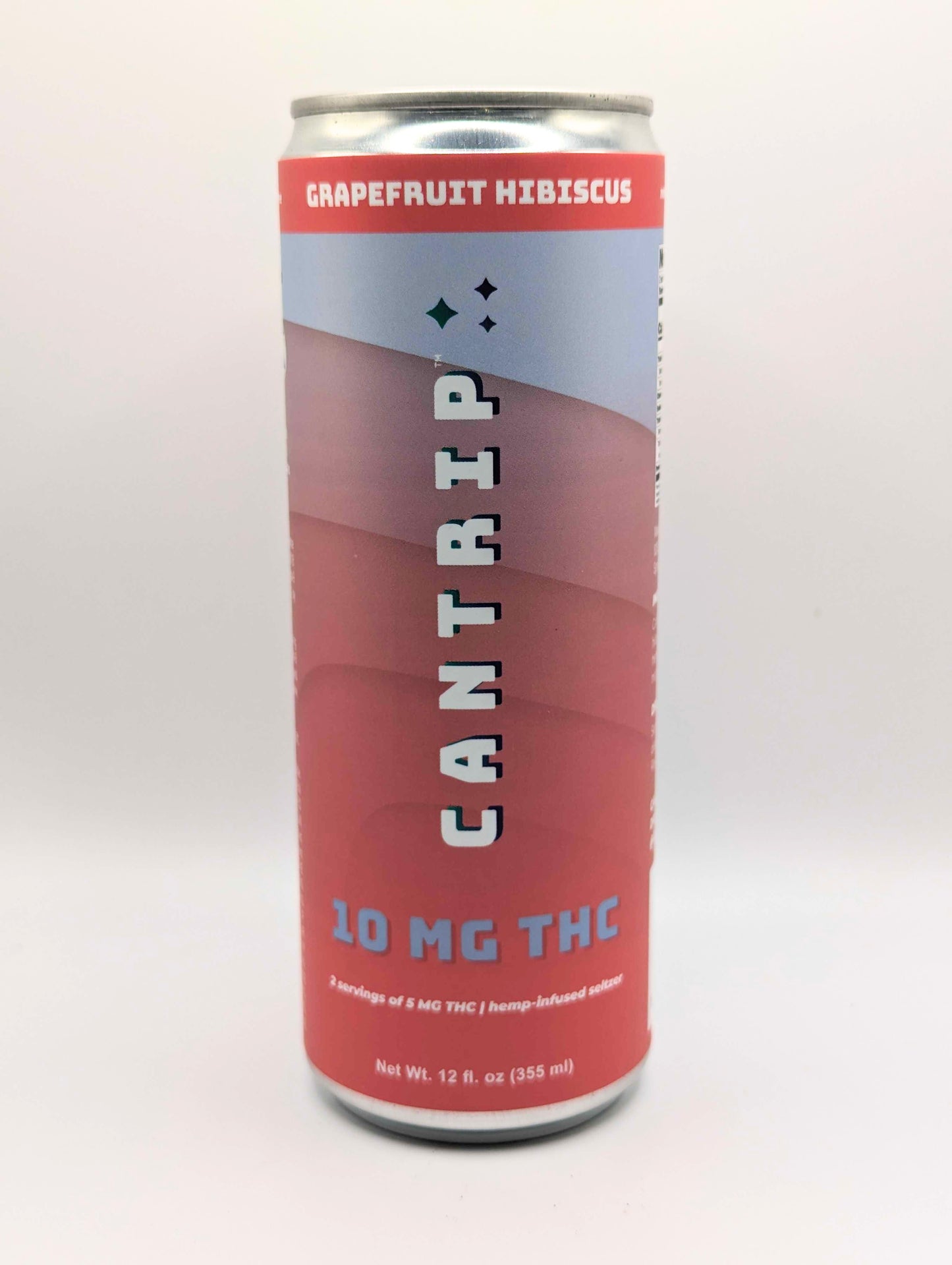 Cantrip Grapefruit Hibiscus Seltzer - 10mg THC