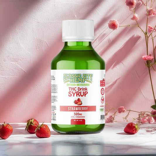 Classic City Hemp Infused THC 500 mg - Syrup