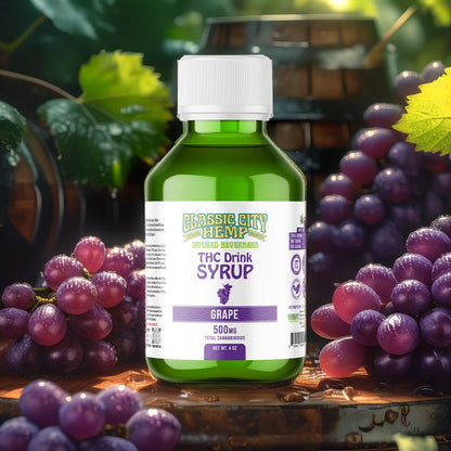 Classic City Hemp Infused THC 500 mg - Syrup