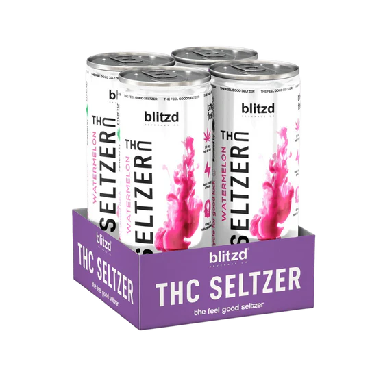 20 mg Blitzd THC Infused Seltzers