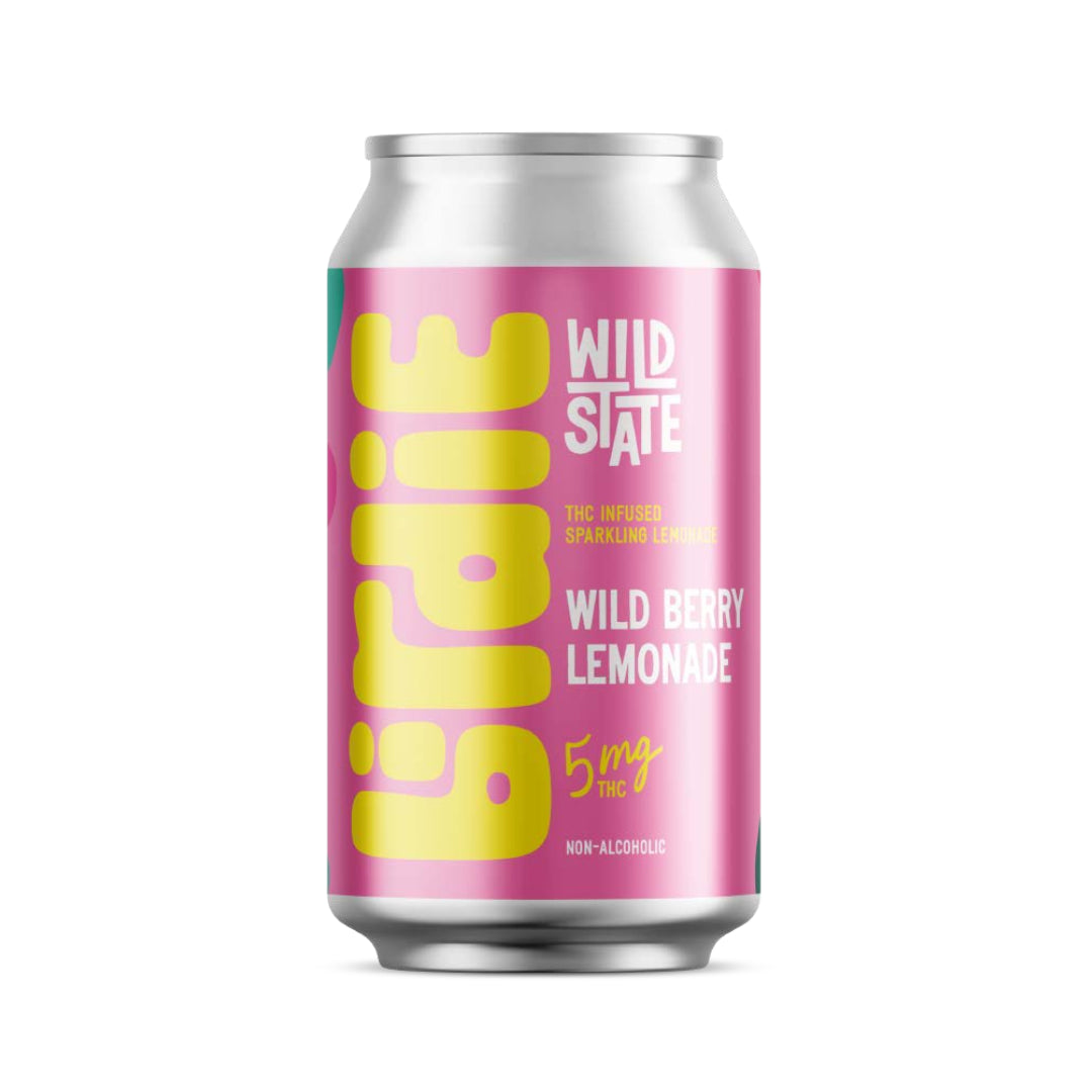 Wild State Birdie - Wild Berry Lemonade 4-Pack - 5mg THC