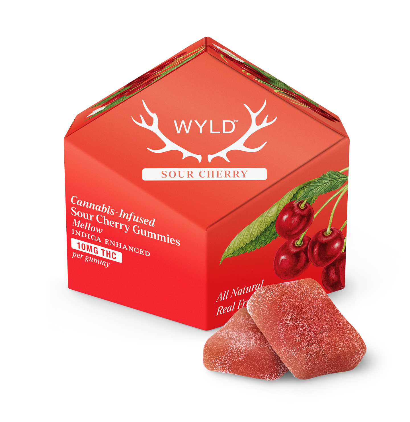 Wyld 10mg THC Gummies (10CT) | Real-Fruit Cannabis Infused Gummies