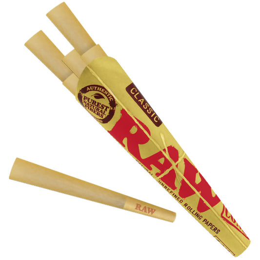Raw Classic Pre-Rolled Cone, 6 Piece